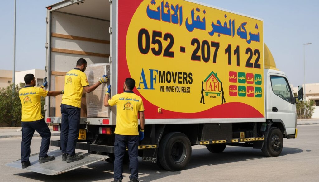 نقل الأثاث بعناية فائقة مع فريق عمل متخصص